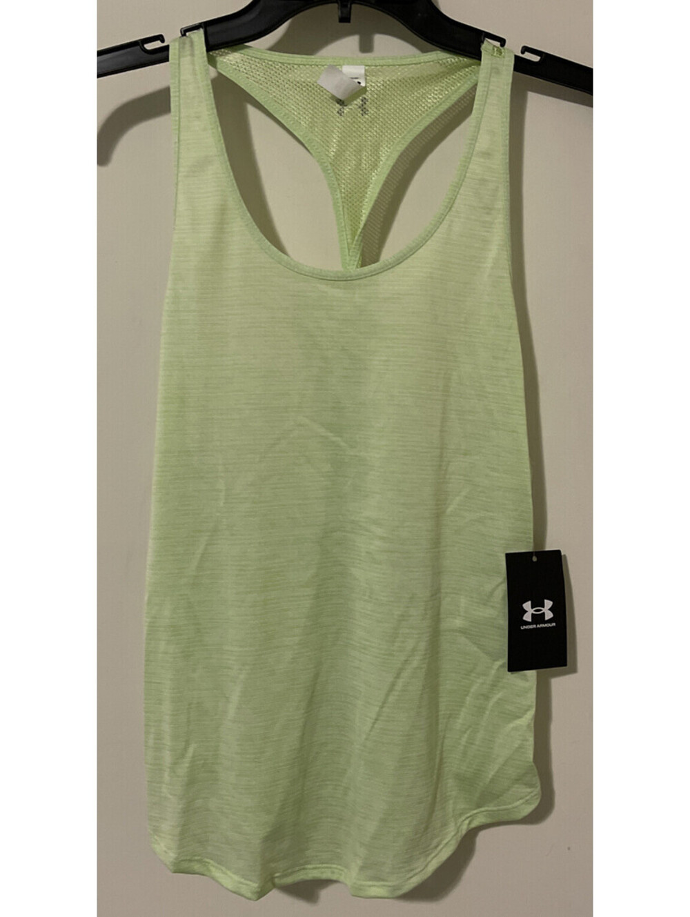 Under Armour Women’s XS Lime Green Sleeveless Athletic Tank Top NWT! A3975